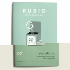 escritura rubio, n. 07-ramon rubio silvestre-9788485109203