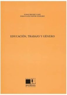 educacion, trabajo y genero-9788489978003
