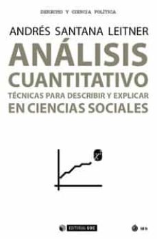 análisis cuantitativo.-andres santana leitner-9788490644003