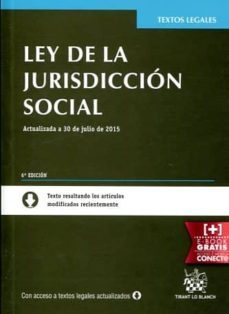 ley de la jurisdiccion social 6ª edicion 2015-jose maria goerlich peset-9788490869703