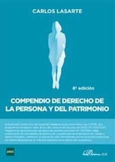 compendio (2018) de derecho de la persona y del patrimonio (8ª ed icion)-9788491486503