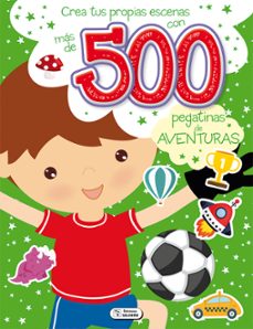 crea tus propias escenas con más de 500 pegatinas aventuras-9788491786603