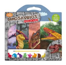 ¡a colorear y divertirnos! dinosaurios fuera de serie-9788491789703