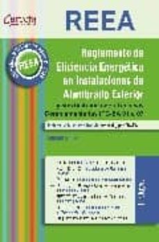 reglamento de eficiencia energetica en instalaciones de alumbrado exterior-9788493720803