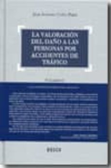 valoracion del daño a las personas por accidente de trafico-juan antonio cobo plana-9788497901703