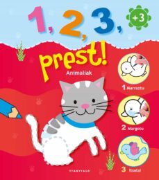 1,2,3 pres! animaliak-9788498437003