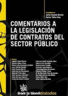 comentarios a la legislacion de contratos del sector publico-javier cepeda morras-9788498760903