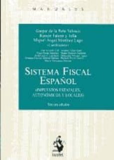 sistema fiscal español (3º ed)-9788498901603