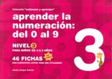 aprender 03(color)numeracion nivel del 0 al 9-9788498963403