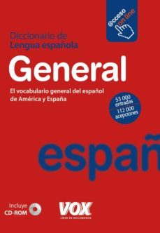 diccionario general de la lengua española (incluye cd)-9788499740003