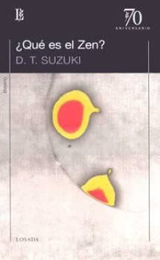que es el zen?-d.t. suzuki-9789500399203