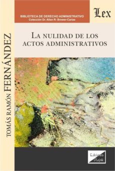 la nulidad de los actos administrativos-9789563925203