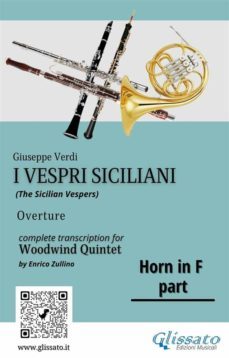 french horn in f part of "i vespri siciliani" - woodwind quintet (ebook)-9791220860703