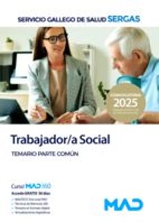 trabajador/a social. temario parte comun-9791370280703