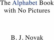 alphabet book with no pictures-9780141388113
