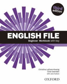 english file: beginner: workbook with key-9780194501613