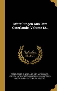 mitteilungen aus dem osterlande volume 12-9780341242413