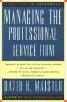 managing the professional service team-9780684834313