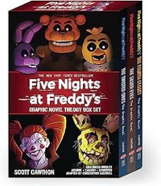 five nights at freddy s graphic novel trilogy box set (five nights at freddy s graphic novels)-9781339012513