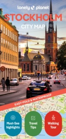 lonely planet stockholm city map-9781787016613