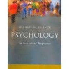 psychology: an international perspective-michael w. eysenck-9781841693613