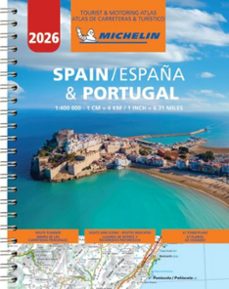 españa & portugal 2026 - atlas de carreteras y turistico 04460 (a 4-spiral)-9782067270213