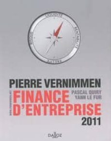 finance d entreprise : 2011-pierre vernimmen-9782247089413