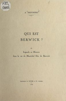 qui est berwick ? (ebook)-alfred freydeire-9782307101413