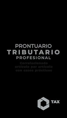 prontuario tributario profesional 2025 (ebook)-josé pérez chávez-raymundo fol olguín-9786075880013