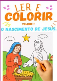 ler e colorir -  o nascimento de jesus (ebook)-ligia santos barros dos de aranha-9786501433813
