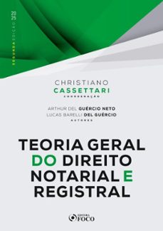teoria geral do direito notarial e registral - 2ª ed - 2025 (ebook)-christiano cassettari-9786561205313