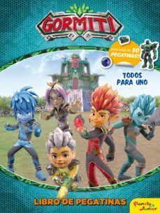 gormiti. libro de pegatinas. todos para uno-9788408238713