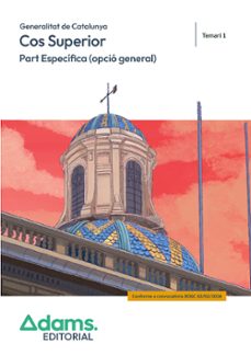 cos superior part especifica (opció general). generalitat de cata lunya-9788410777613