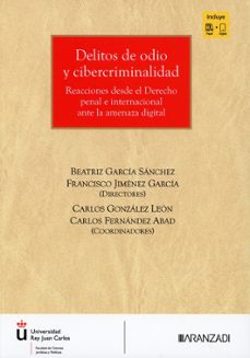 delitos de odio y cibercriminalidad-beatriz garcia sanchez-9788410857513