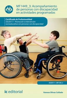 acompañamiento de personas con discapacidad en actividades programadas. ssce0111 (ebook)-9788411841313