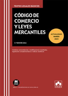 código de comercio y leyes mercantiles-9788411943413