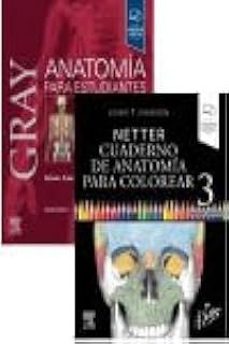 lote drake - hansen gray, anatomia para estudiantes. 5ª ed. + netter cuaderno de anatomia para colorear 3º edicion-9788413828213