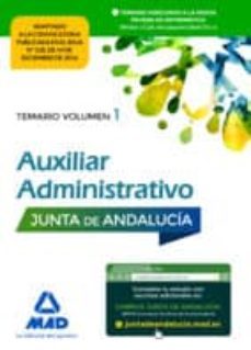 auxiliar administrativo de la junta de andalucia. temario volumen 1-9788414202913