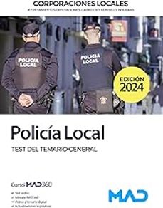 policia local. test del temario general-9788414279113