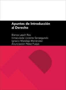 apuntes de introduccion al derecho-maria blanca leach ros-9788416272013