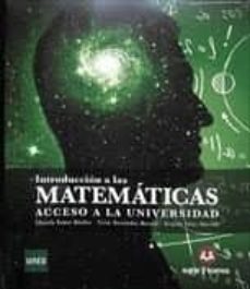 introduccion a las matematicas acceso a la universidad-9788417765613