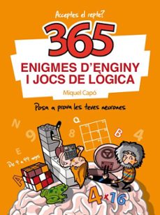 365 enigmes d'enginy i jocs de lògica-miquel capo-9788418318313