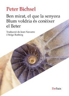 ben mirat, el que la senyora blum voldria es coneixer el lleter-9788419630513