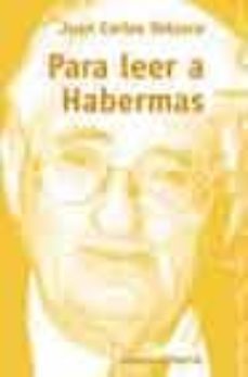 para leer a habermas-juan carlos velasco-9788420641713