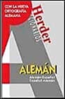 diccionarios herder aleman-español ; español-aleman-9788425421013