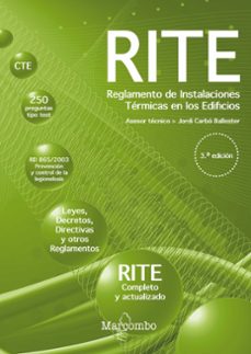 reglamento de instalaciones termicas en los edificios (3º ed.)-9788426733313
