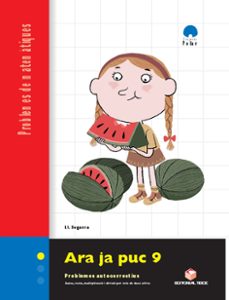 ara ja puc 3º-4º primaria quadern 9 problemes matematiques catala-9788430708413