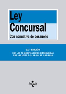 ley concursal: con normativa de desarrollo (11ª ed.)-9788430966813