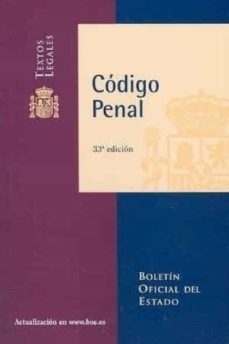 codigo penal, 33ª ed.-9788434018013