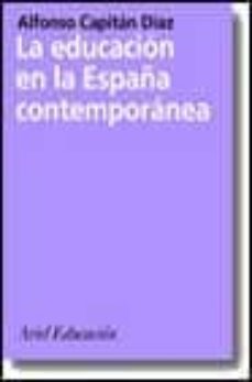 la educacion en la españa contemporanea-9788434426313